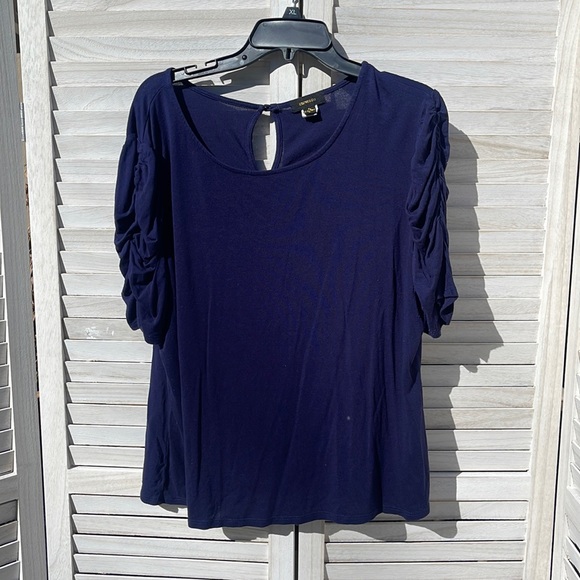 Navy blouse - Picture 1 of 2
